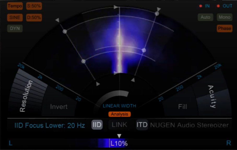 Nugen Audio stereoizer